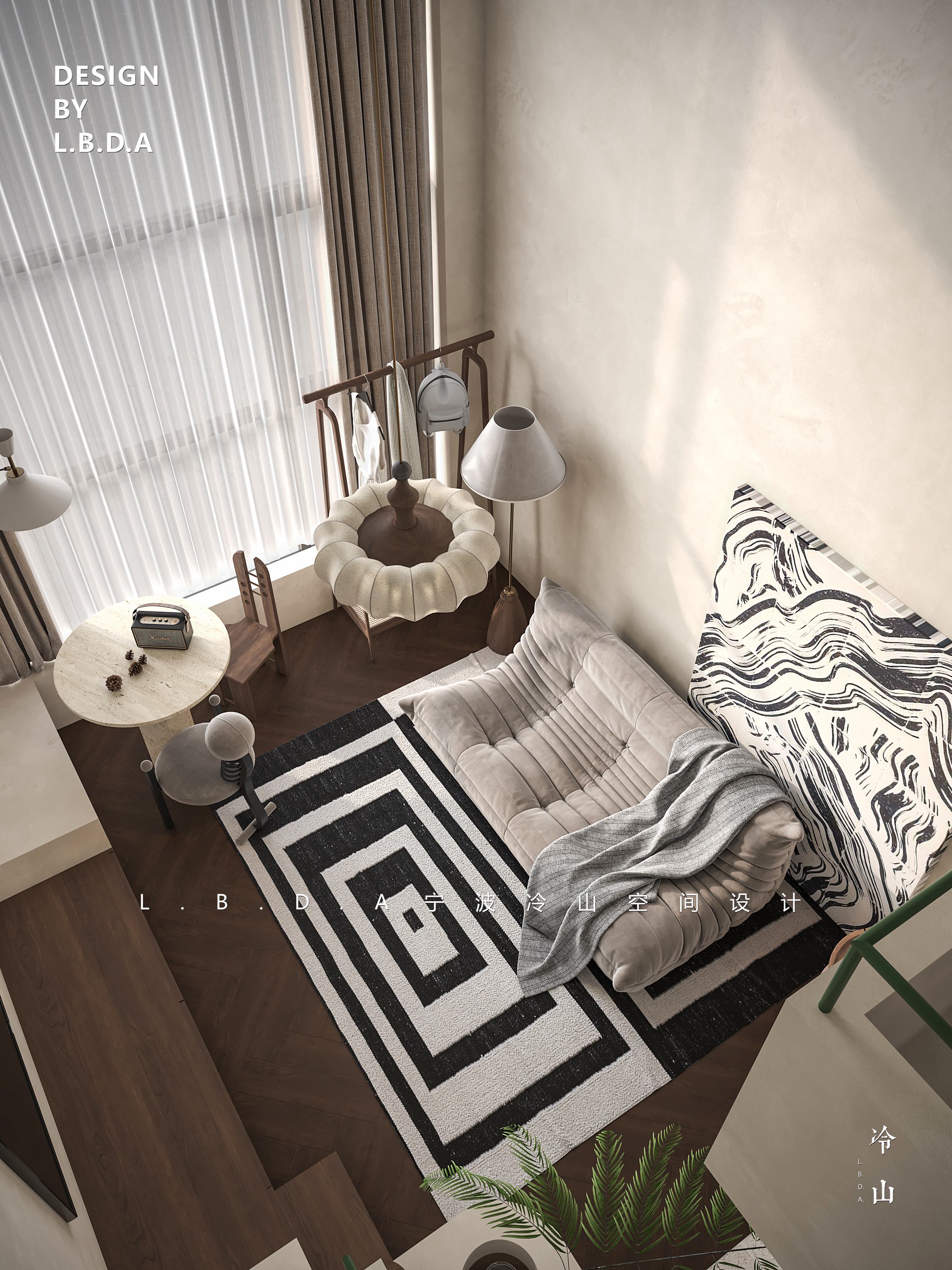 翡翠时光中心公寓设计丨中国奉化丨宁波冷山空间设计-0