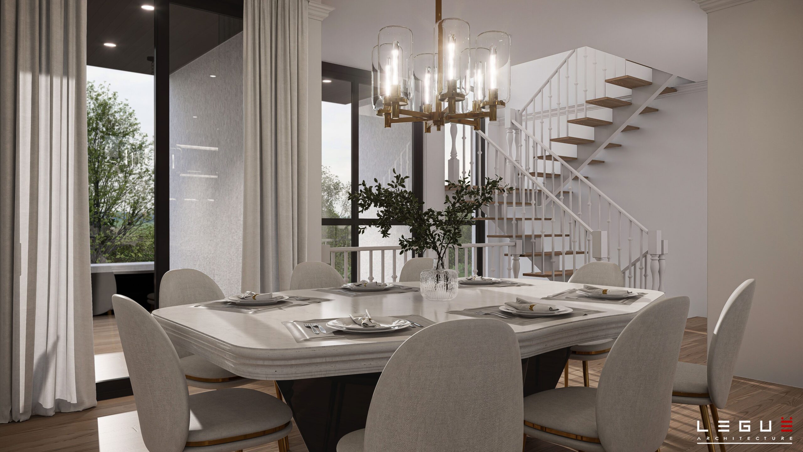 房屋平面图 Ë·244丨Leguë Architecture-33