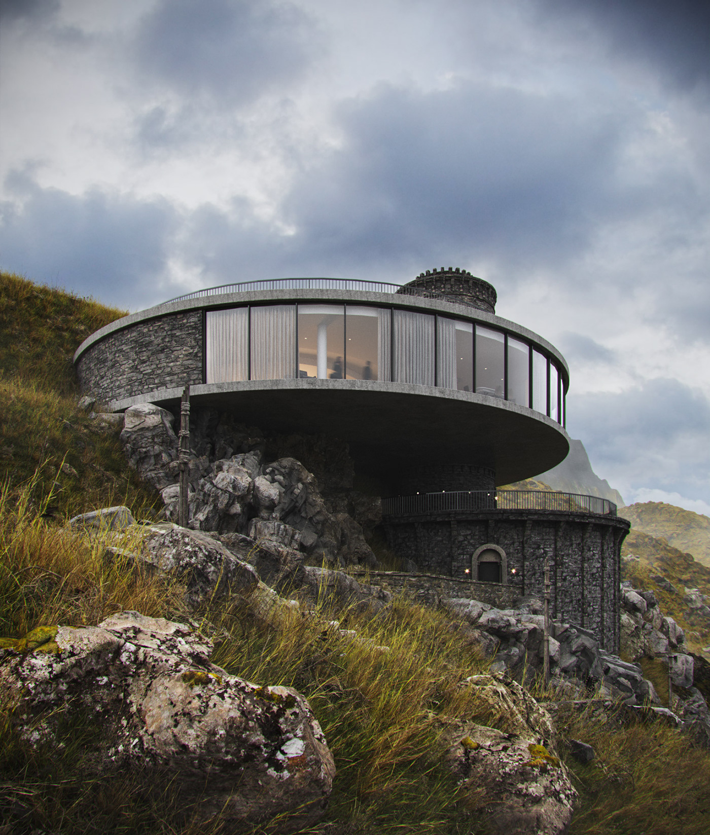 北欧海滩度假酒店概念丨Guilherme Alexandre-2