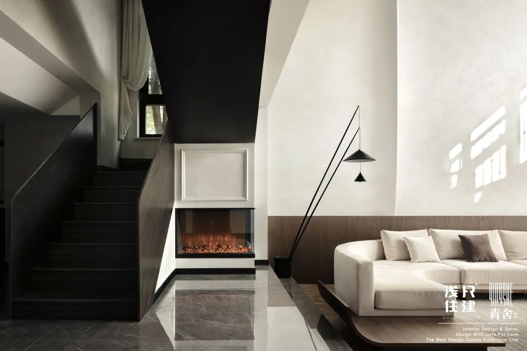 金汇园混搭风格别墅设计丨浅尺住建-43