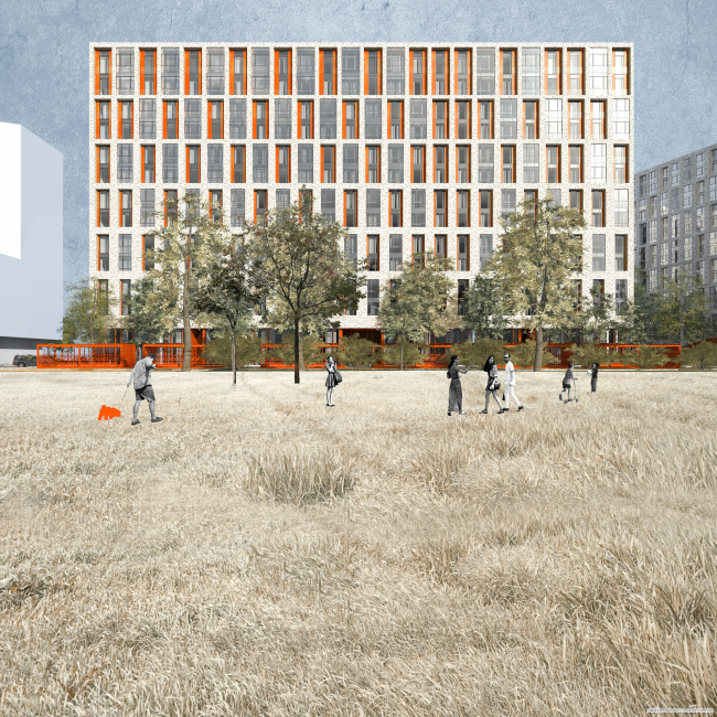 “Дом у причала”（“ЗилАрт”住宅综合体部分地块）丨Сергей Скуратов ARCHITECTS-99