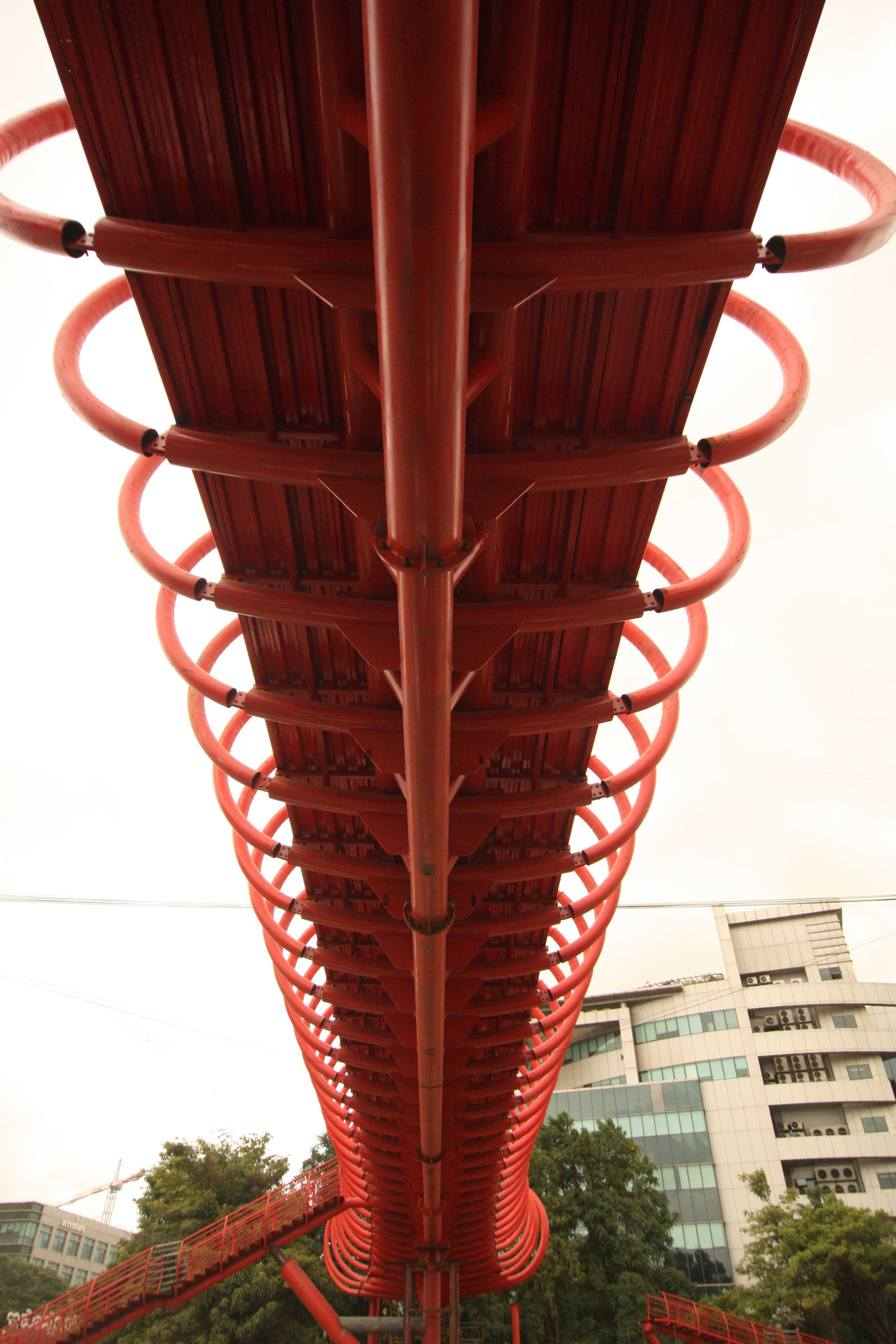 Foot Over Bridge at Outer Ring Road Bellandur Bangalore-20