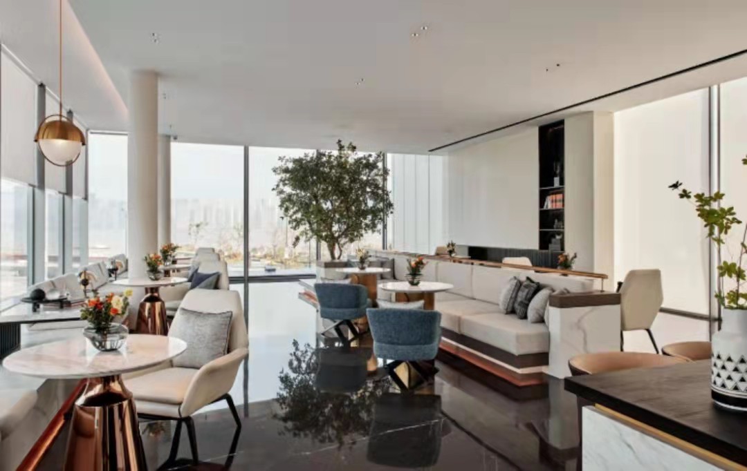 售楼处设计 | 方寸间匠心精筑，偷得半日闲-1