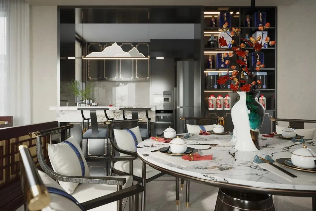 西郊风华多功能室布局丨中国上海丨浦东尚层装饰-23