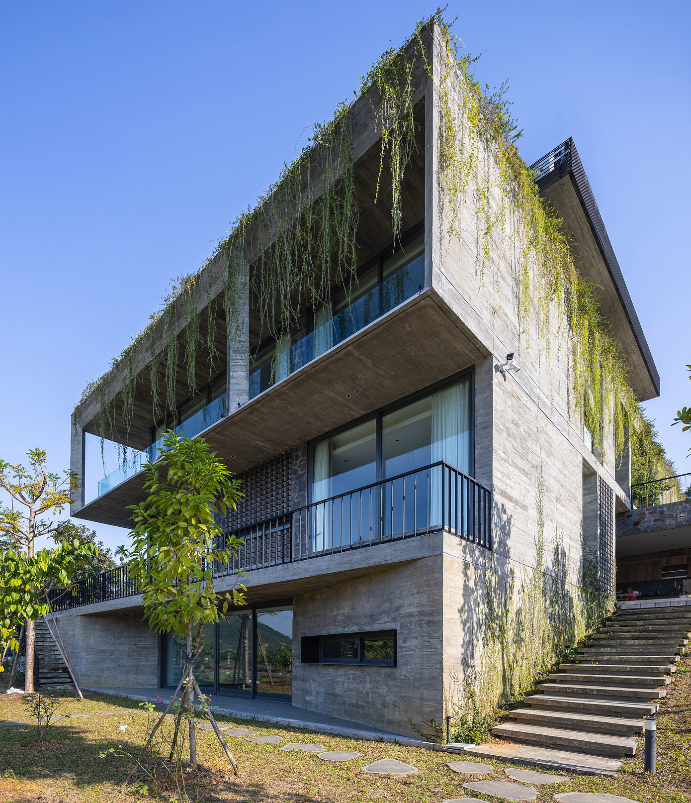 多拉别墅丨越南河内丨PAK architects-11