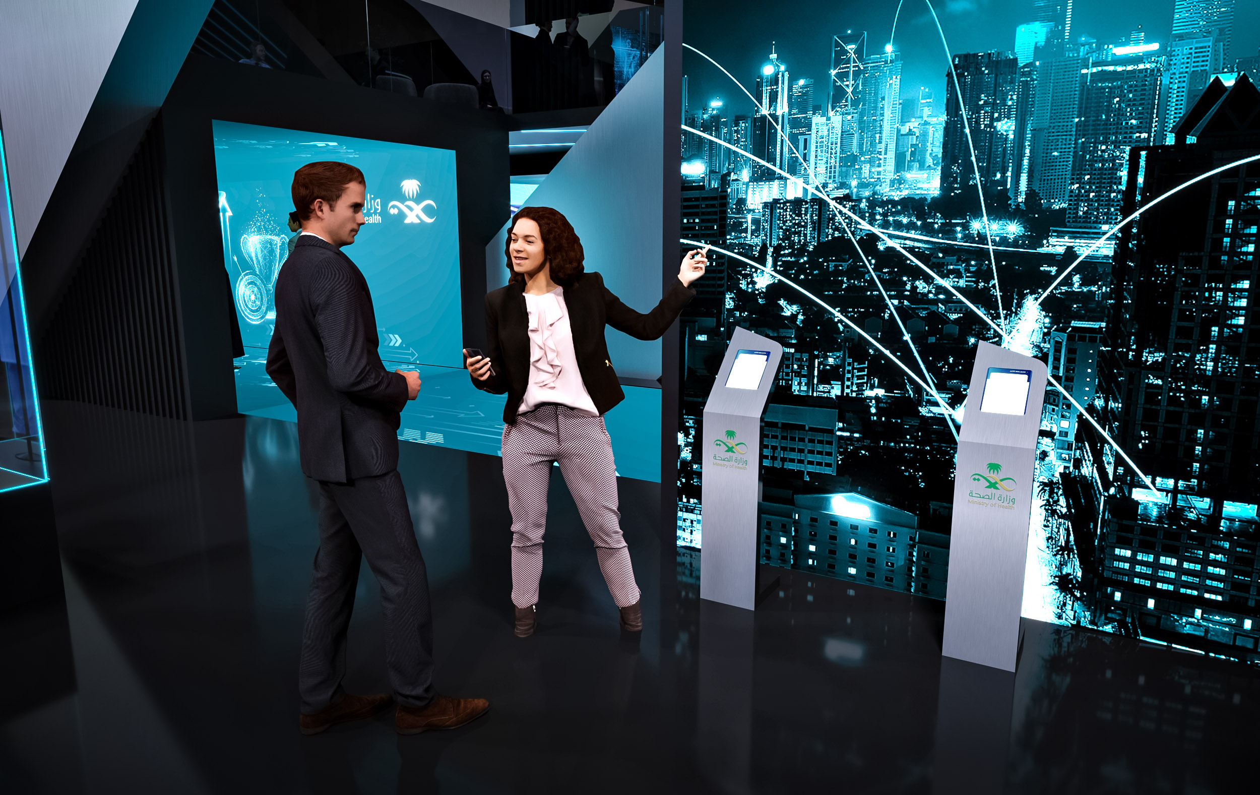 MOH Stand 26.5m x 19m Global Health 2025-8