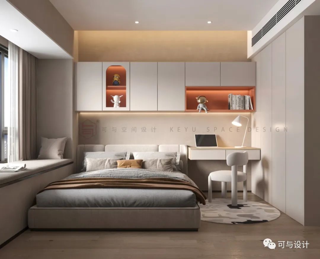 麓湖 200㎡精装房现代风改造丨中国成都丨可与设计-67