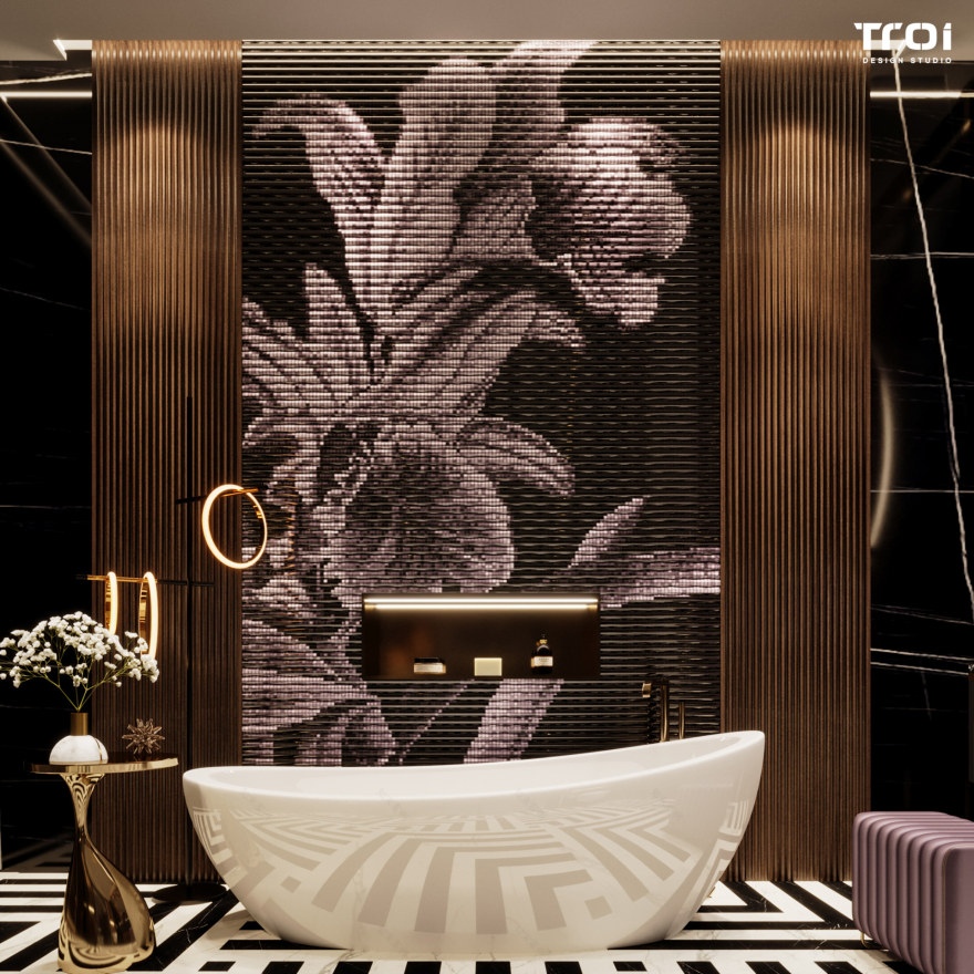 豪华浴室丨Troi Design Studio-11