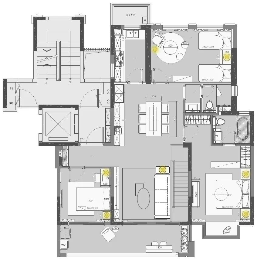悦茏雅苑 · 品质生活叠层空间,都市精英私人订制丨中国苏州丨A.N.N 广州安研室内设计咨询有限公司-56