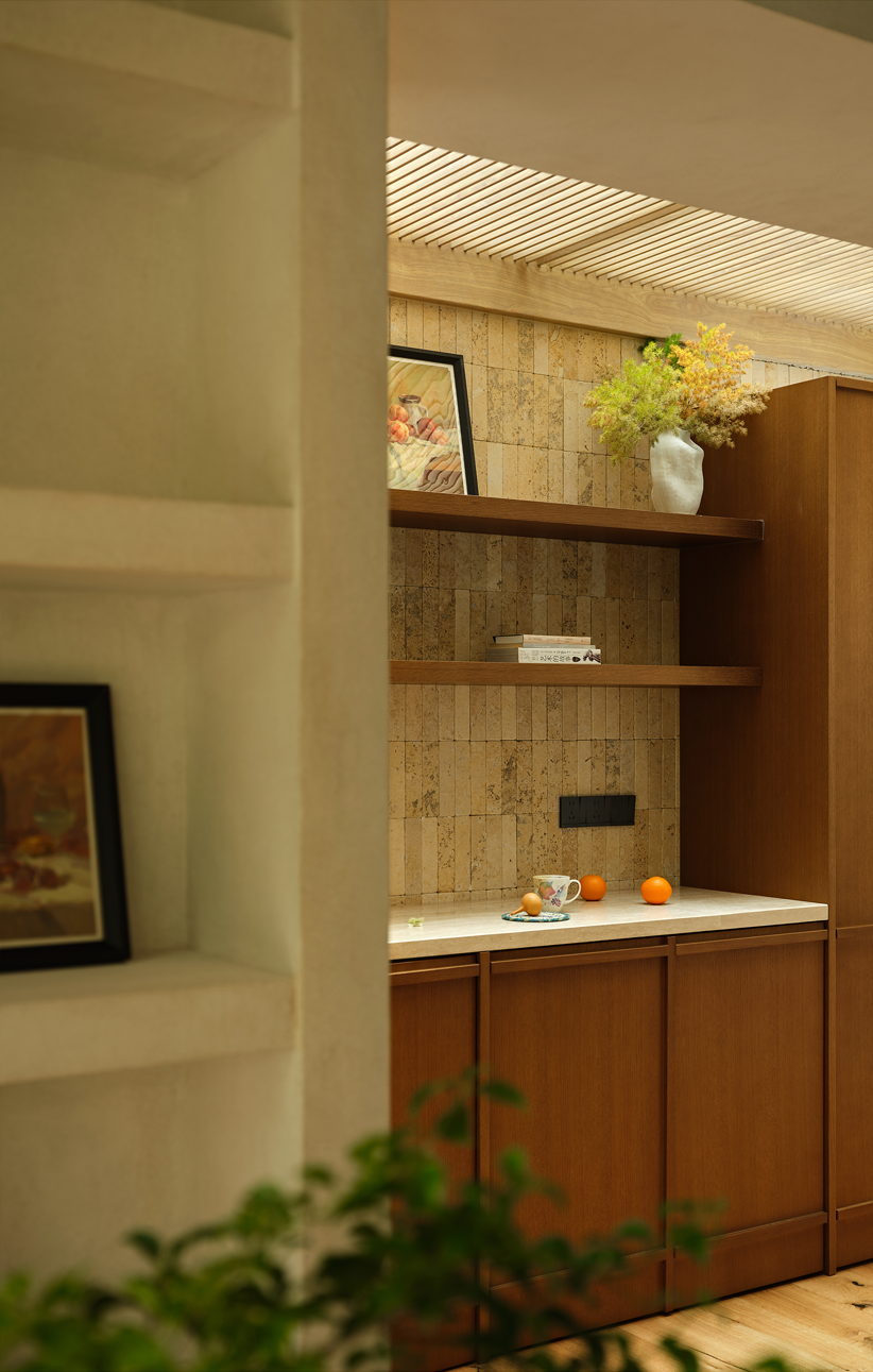 新作｜莲空间设计  陈熠350㎡自宅，让自然生长在生活的每个维度-11