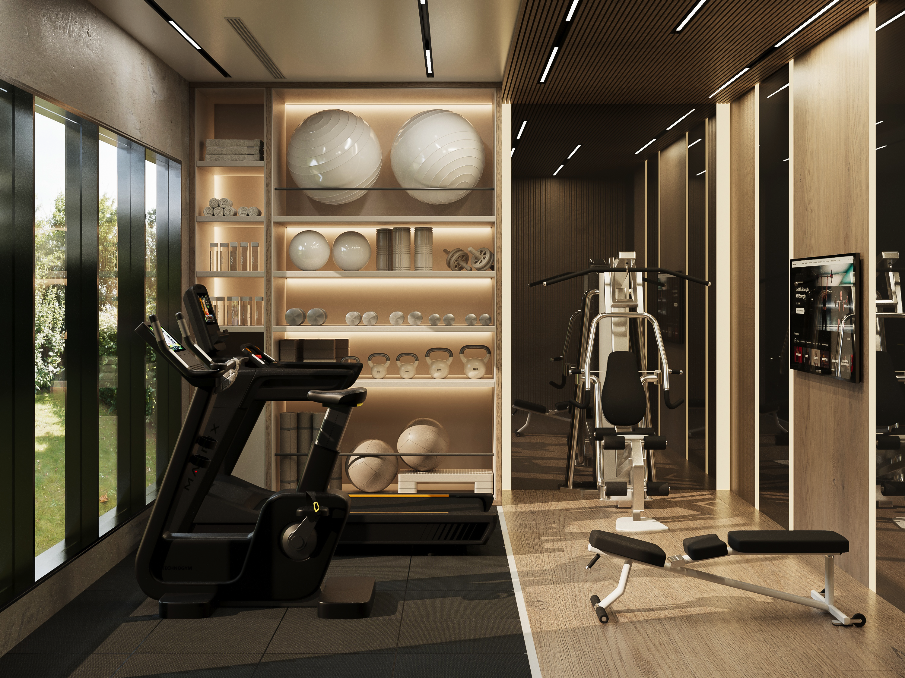 House Gym（小型家庭健身房）丨沙特阿拉伯-6