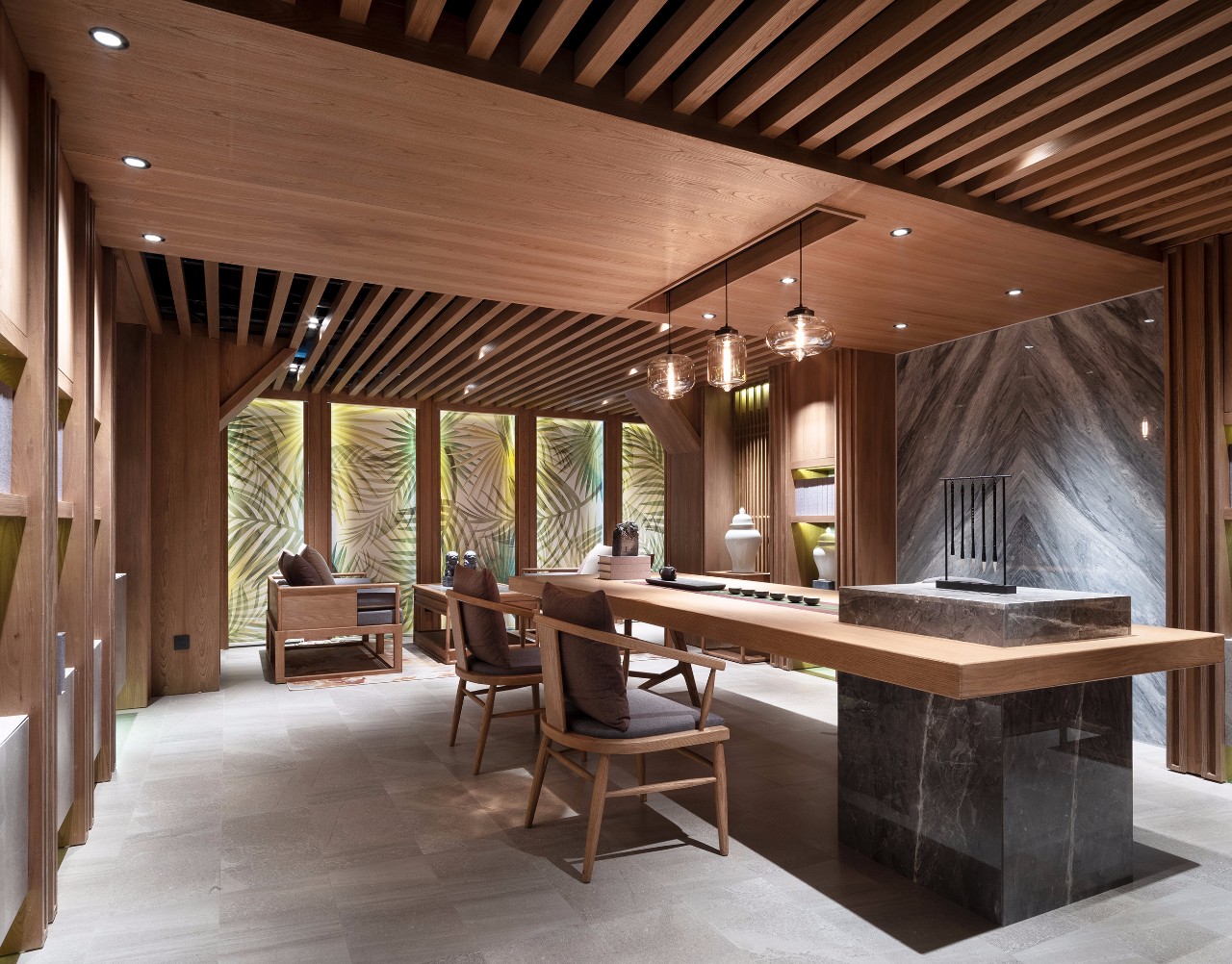极客创咖企业会所 | 现代东方自然设计,返璞归真的奢华体验-25