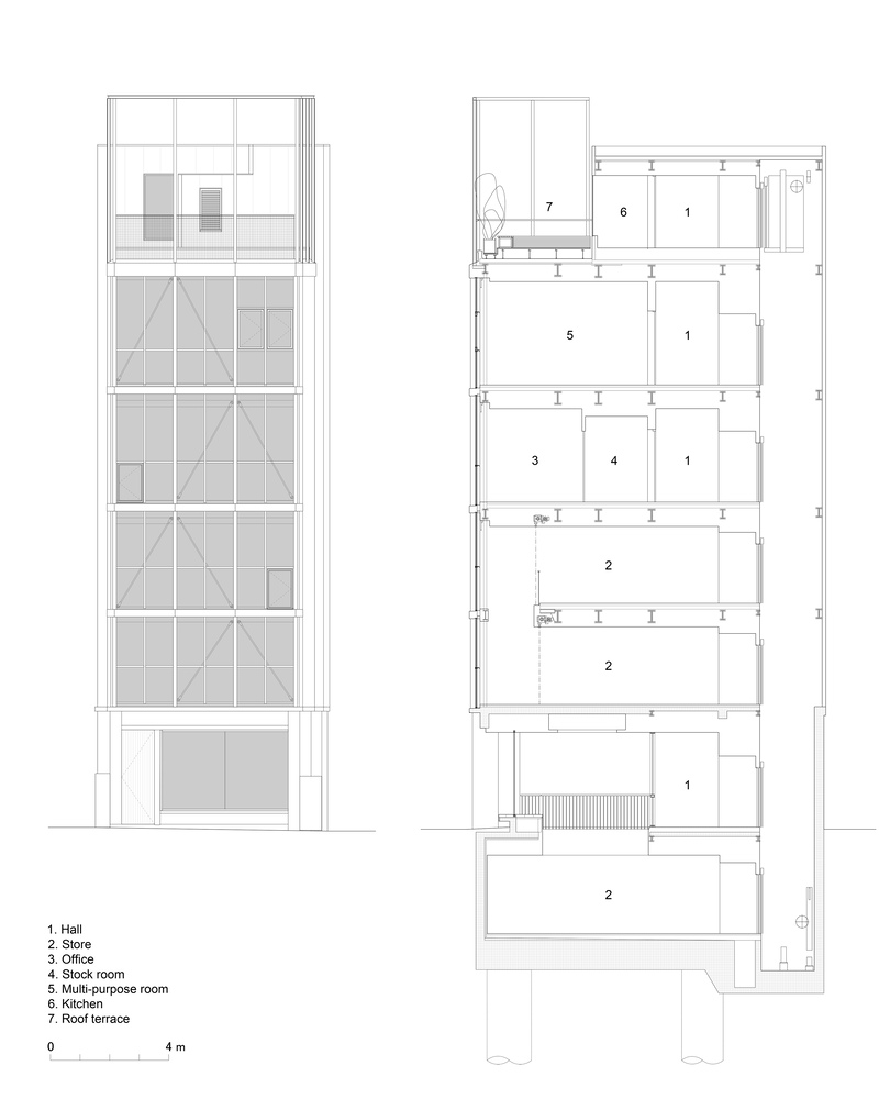 金胜哈拉朱库大楼丨日本-10