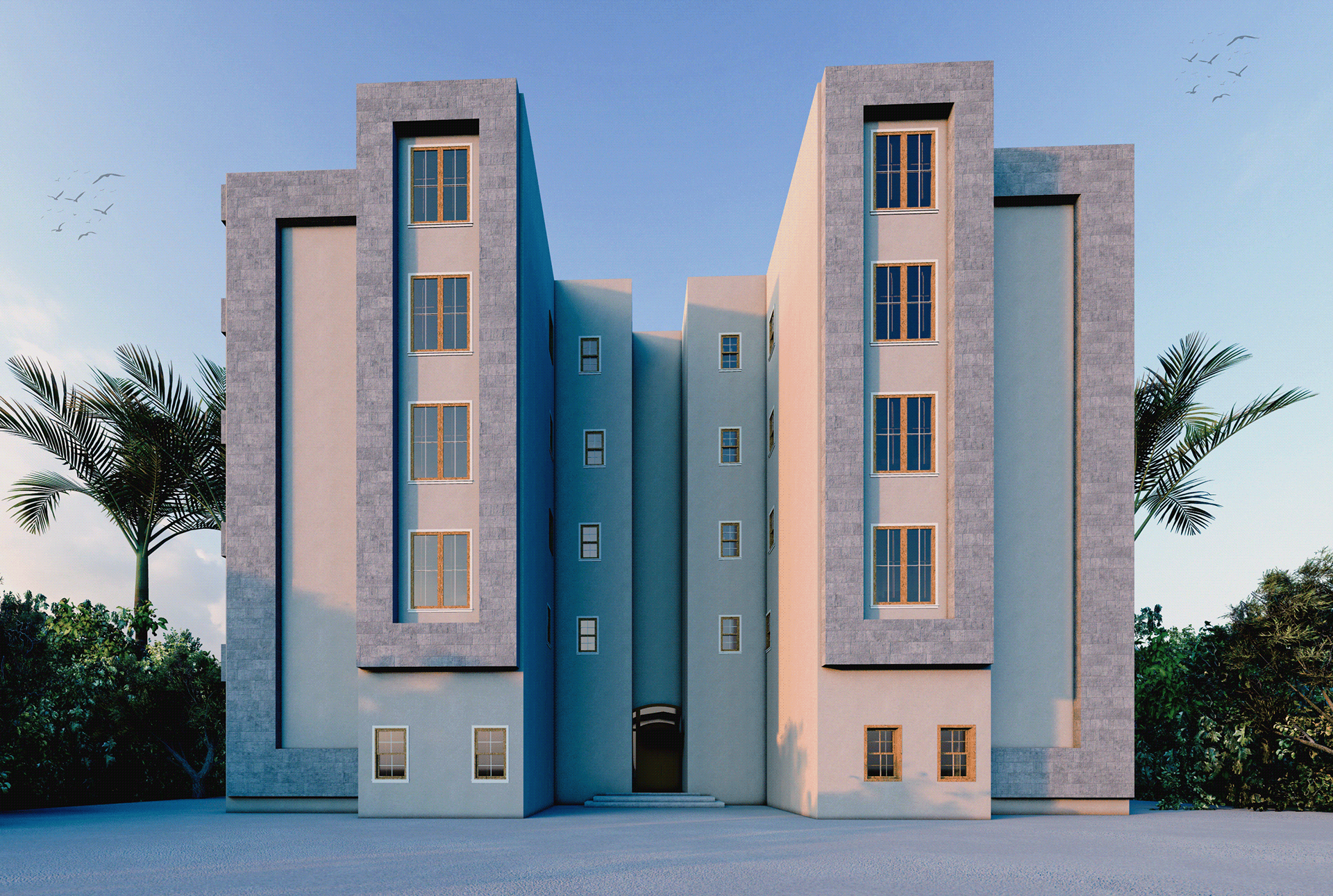 AFAQ 住房项目丨4TH YEAR ARCHITECTURE-25