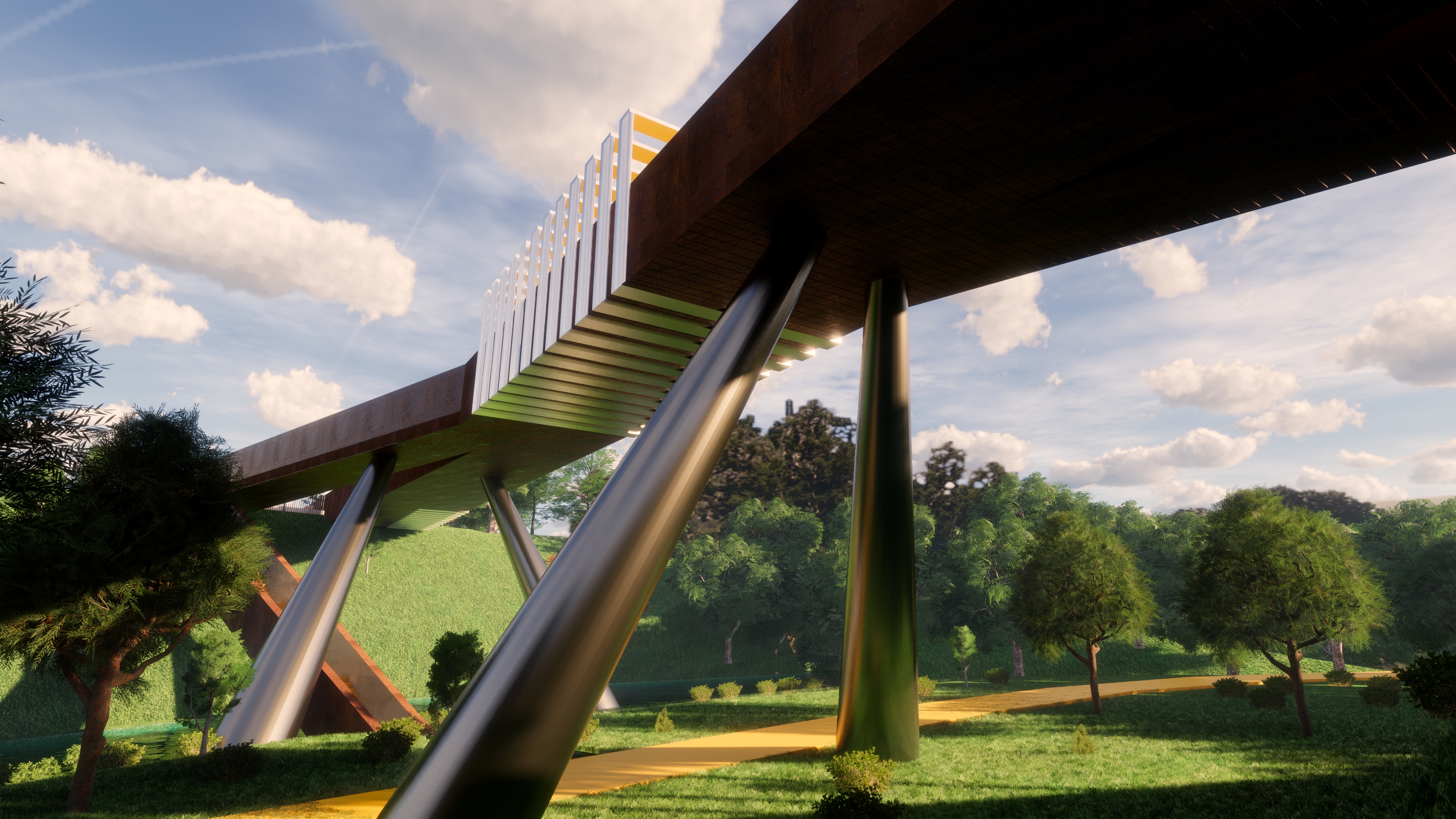 Pedestrian and cycle walkway | FELICE TAVOLARIO-11