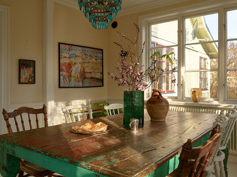 瑞典乡村小屋 | 塔楼与屋顶露台完美融合-19