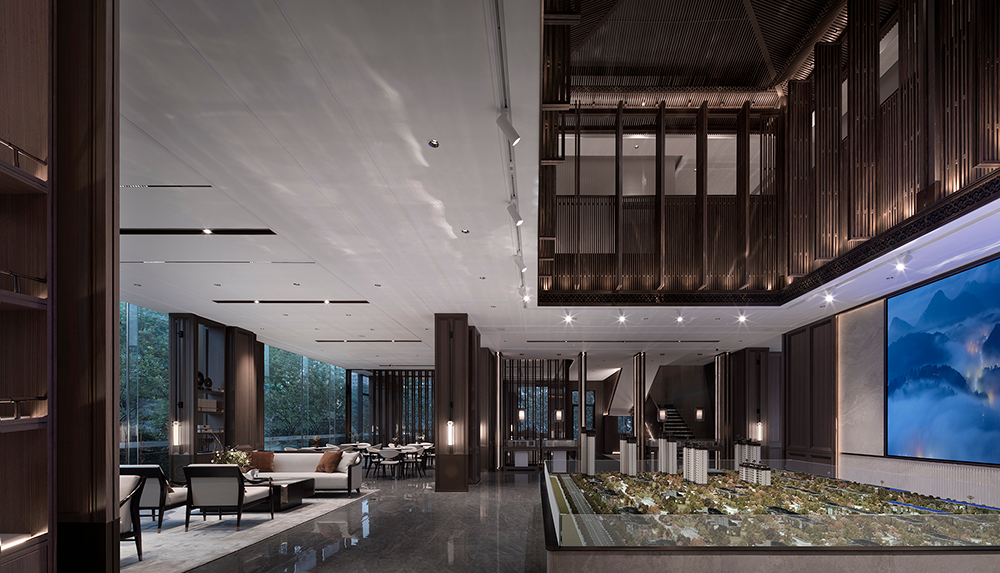 重庆秀山新锦成锦华府销售中心丨中国重庆丨昊泽空间设计-19