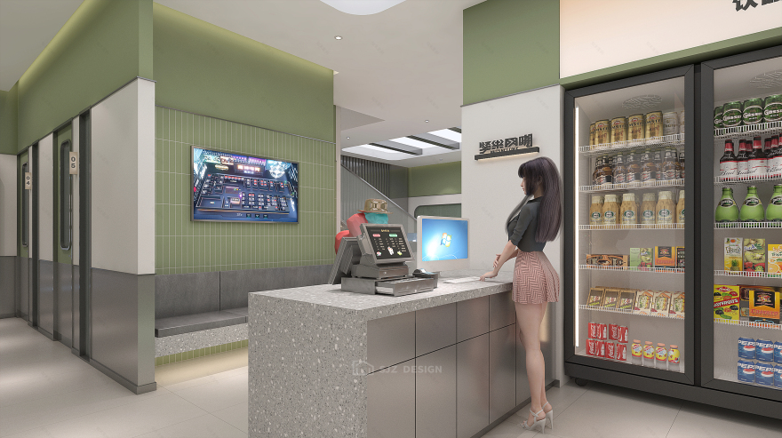 江西婺源坚果网咖幸福里店丨孙金甄(北京)室内建筑设计有限公司-34