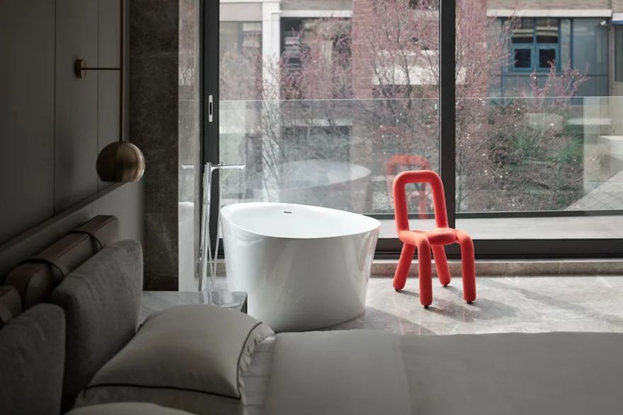 洛阳“纳景之屋” · 现代简约与自然互动的三层私宅设计丨中国洛阳丨凡本空间设计事务所-32