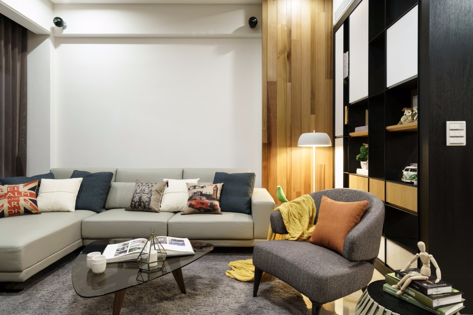 132m²人文居家  千彩胤空间设计-0