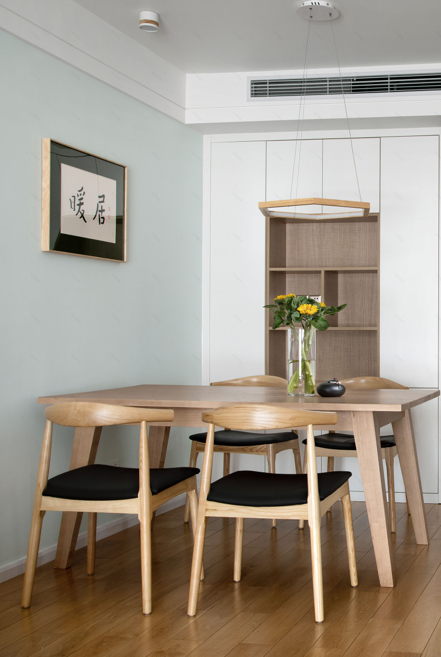 日式原木诗意,细节营造家的温馨丨中国深圳丨见微陈设艺术-25