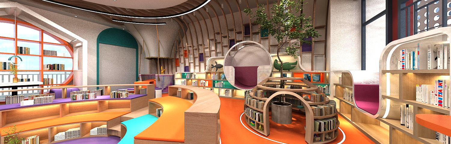 学校最美图书馆设计-51