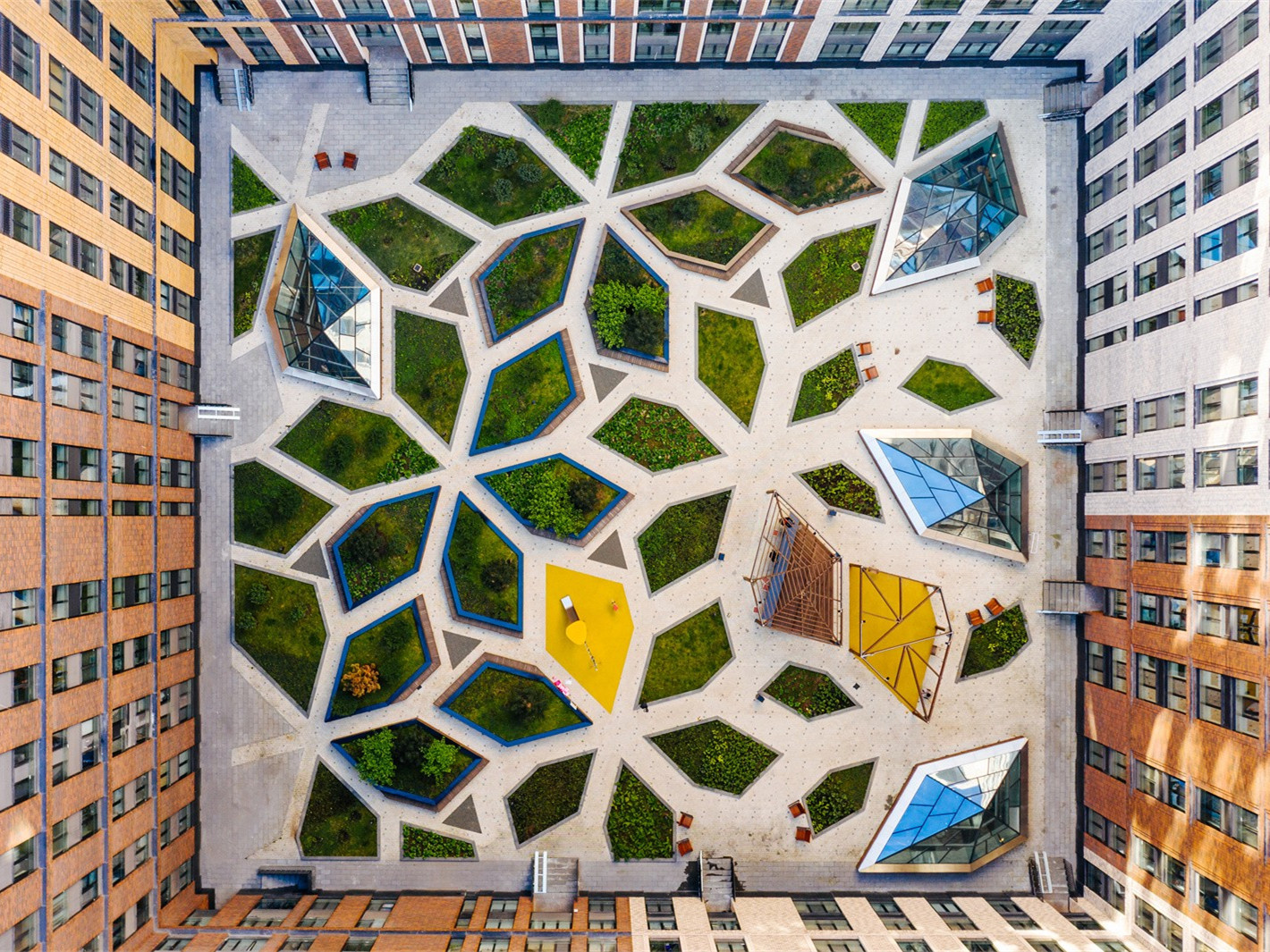 莫斯科 Tsarskaya ploschad 住宅景观丨俄罗斯莫斯科-2