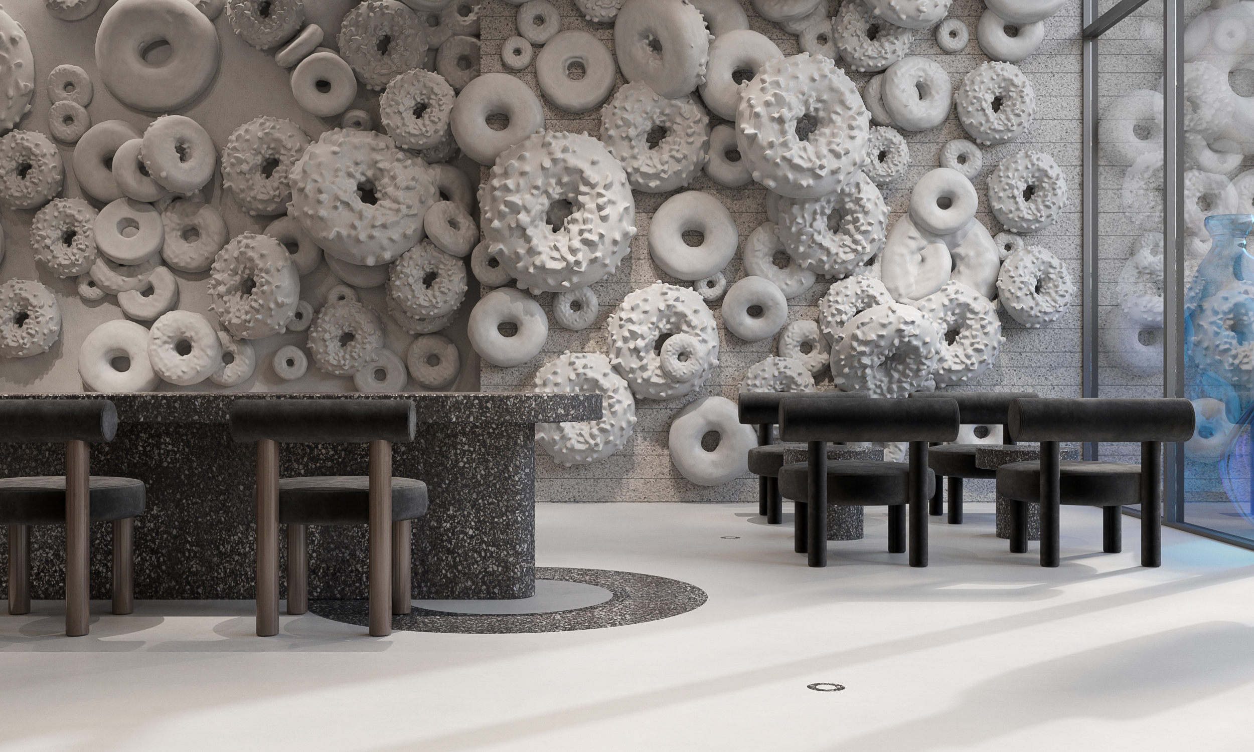 Blue Bottle 咖啡店概念设计丨阿联酋阿布扎比丨Studio25-9