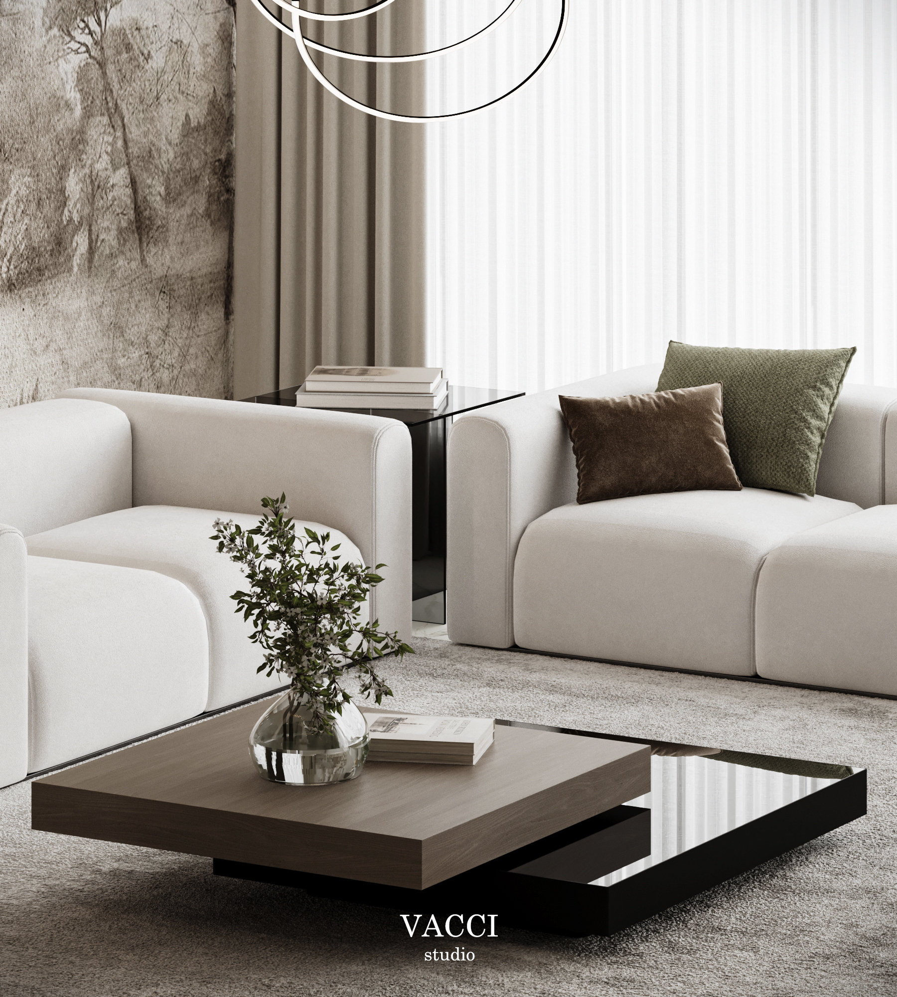 公寓接待大厅丨Vacci Studio-8
