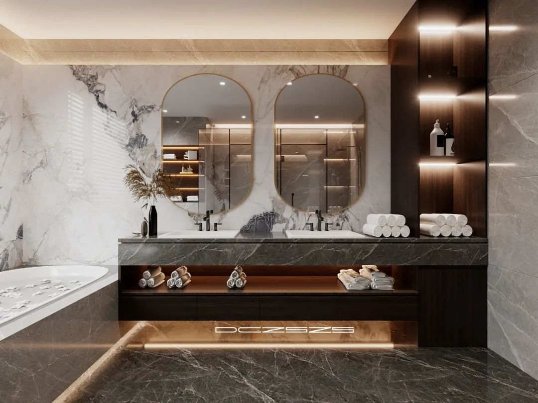 九江誉江华府现代轻奢别墅丨中国九江丨木美空间设计-118