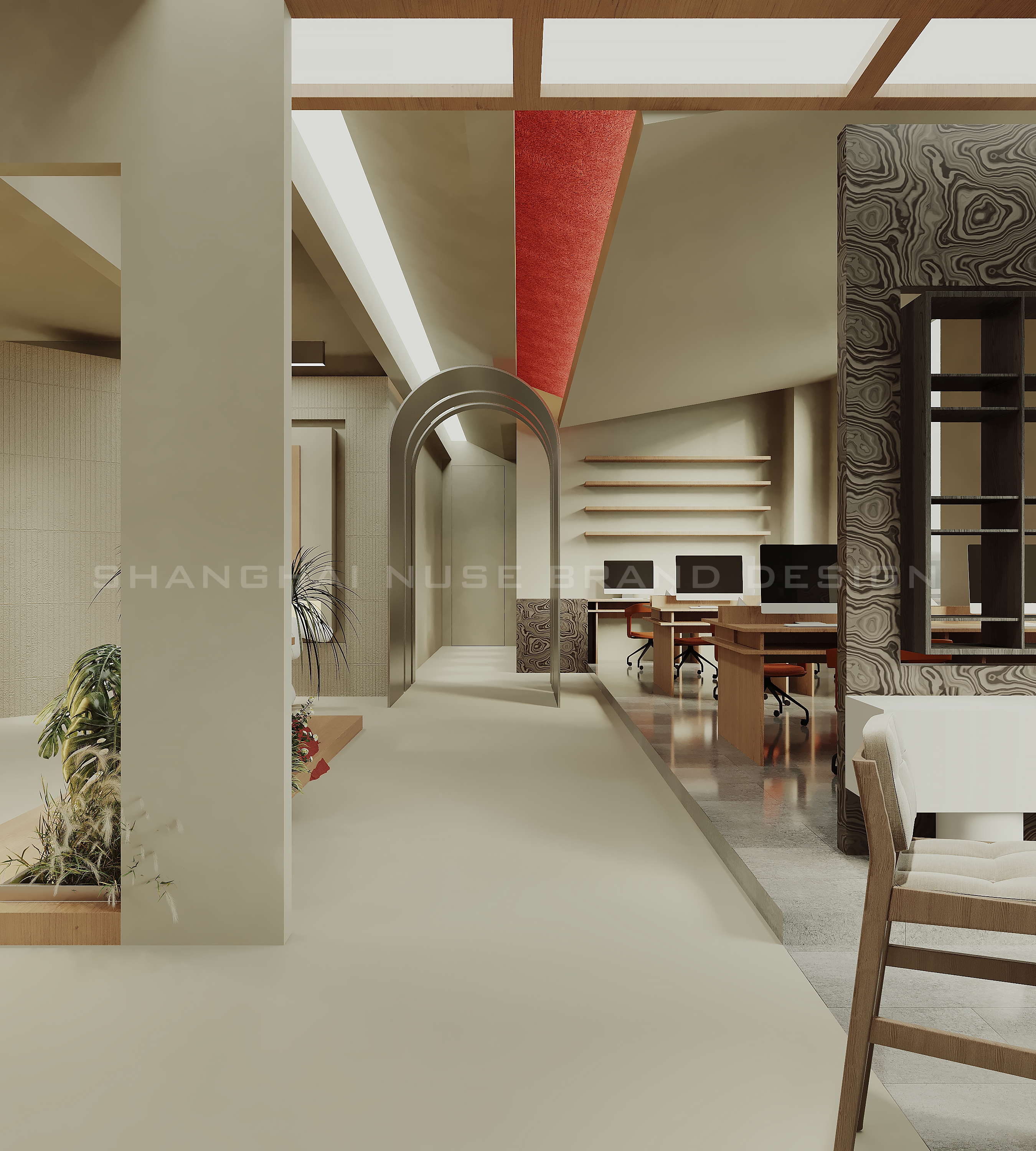 艺术漆展厅设计丨木村空间设计有限公司-28