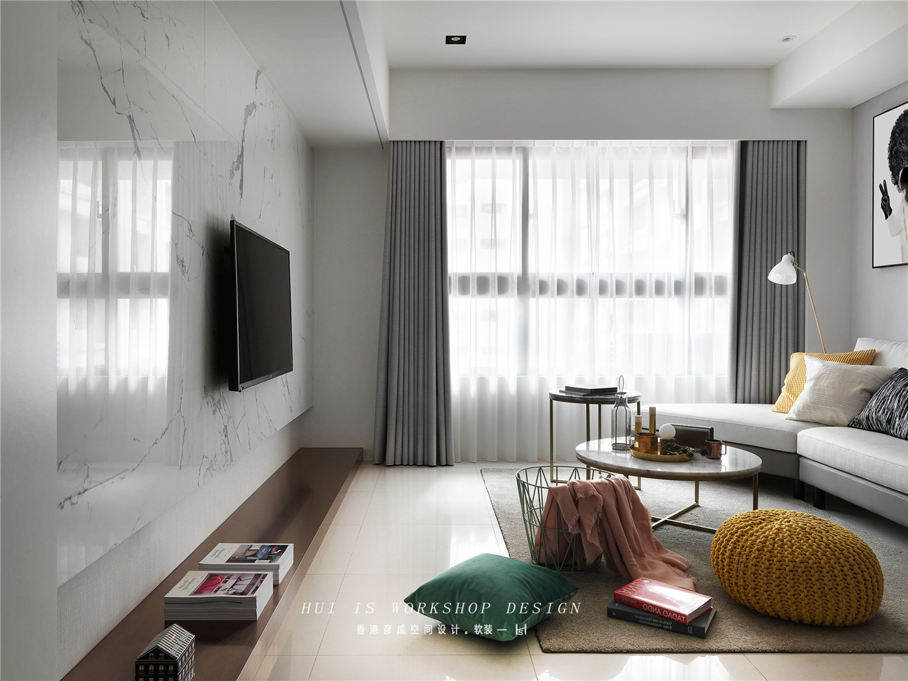 杭州 105 平北欧风爱巢，冬暖夏凉的治愈空间-4