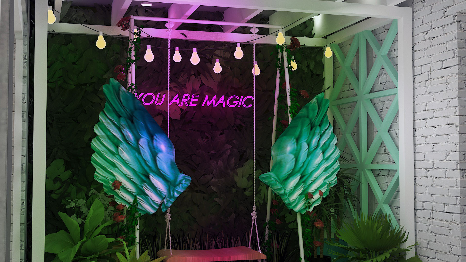 CENOGRAFIA AMBIENTAÇÃO - RESTAURANTE VEGANO-24