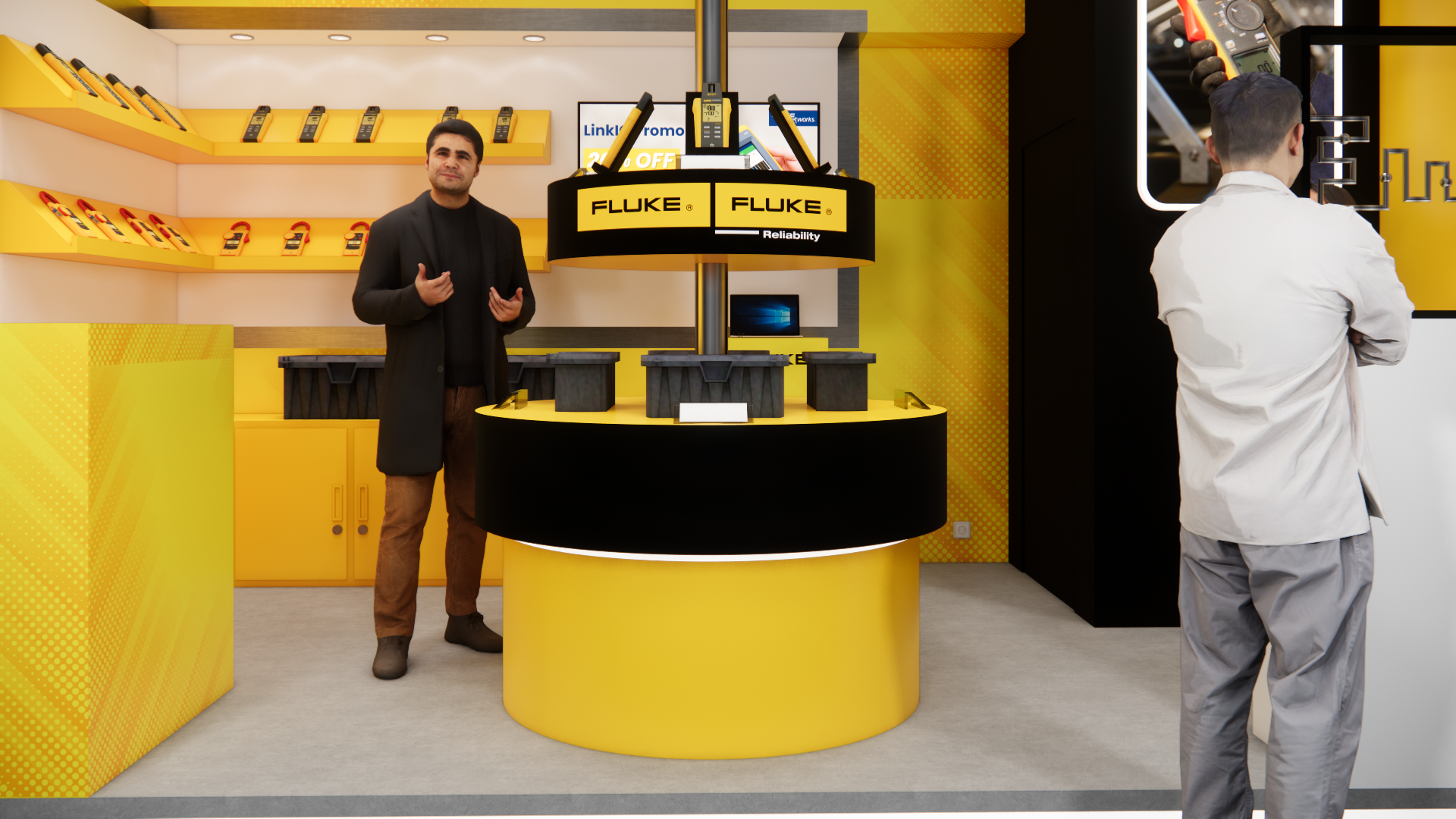 FLUKE BOOTH at IEE Series 2025-4