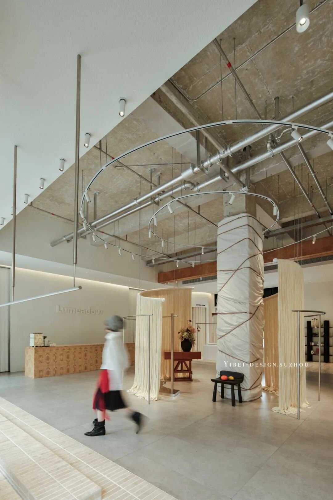 于奶白之境,编织自然光韵丨商业空间设计丨YIBEI DESIGN SUZHOU-13