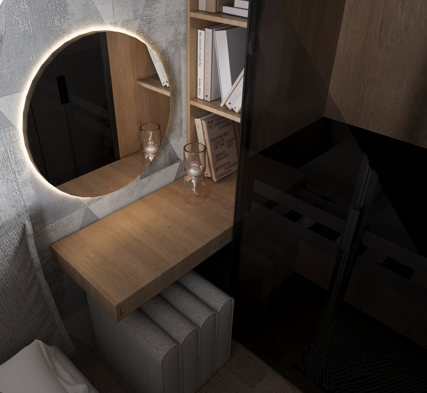 Stara Pazova市中心70平米公寓设计-19