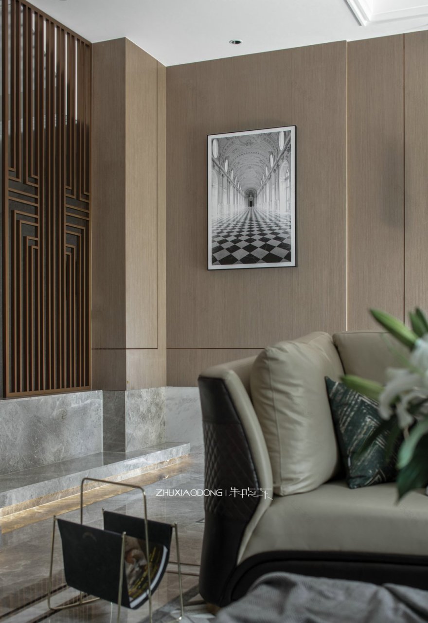 舟山 420㎡别墅 | 轻奢主义的初心落地-26