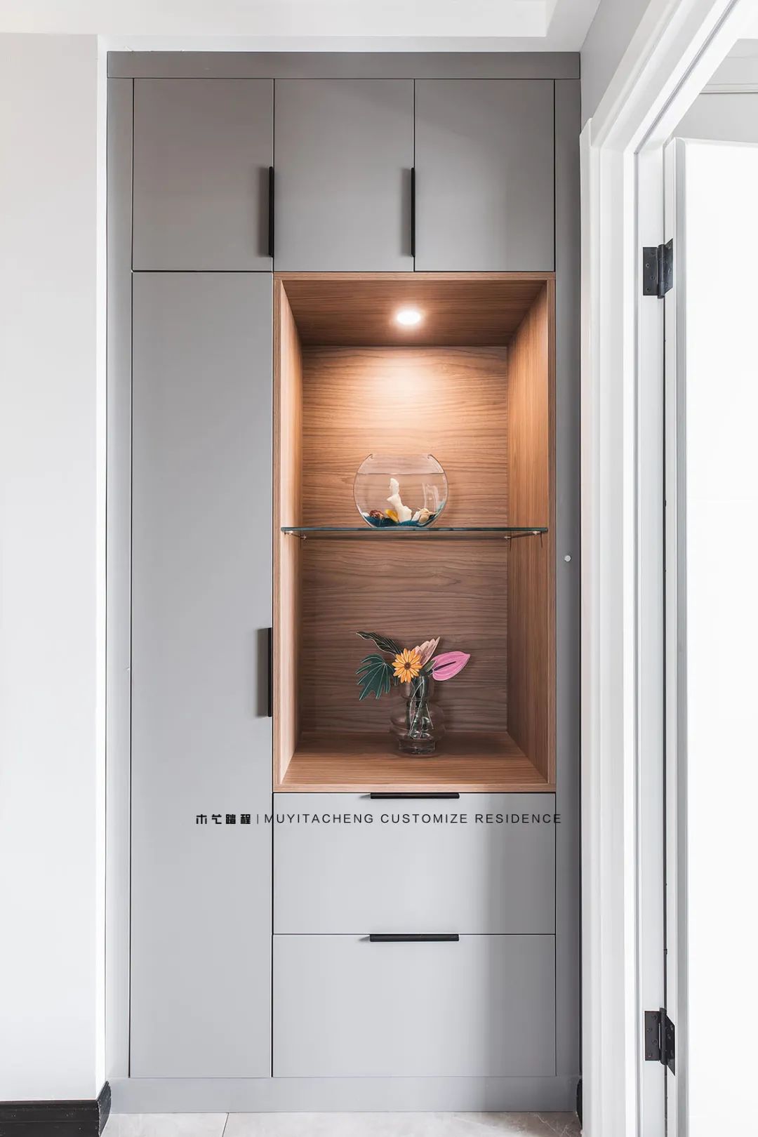 重庆北碚区 130㎡舒适跃层丨中国重庆丨木艺踏程全屋定制-73