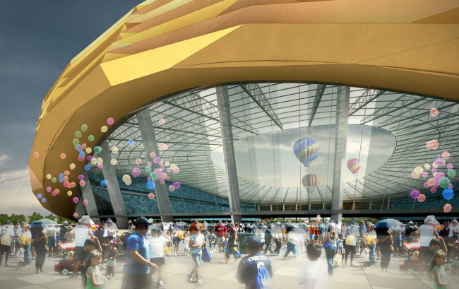 2018年世界杯足球赛下诺夫哥罗德45000座体育场丨俄罗斯诺夫哥罗德丨Моспроект  2,Гранд Проект Сити等-30