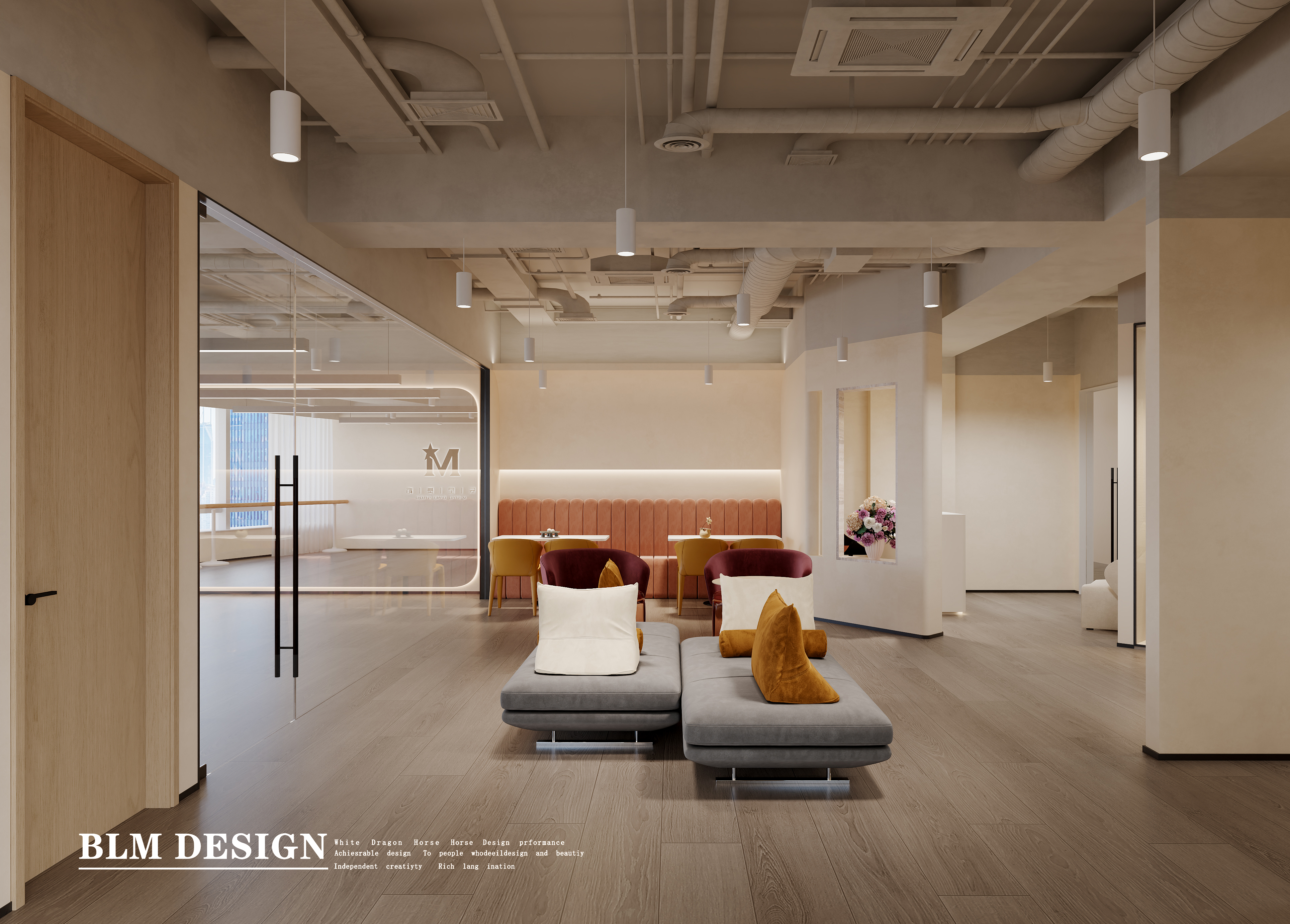 舞蹈教室设计案例分享-3