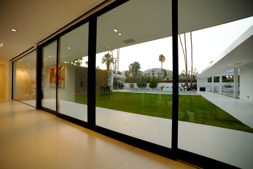 加州棕榈泉 60 年代现代派住宅翻新升级-37