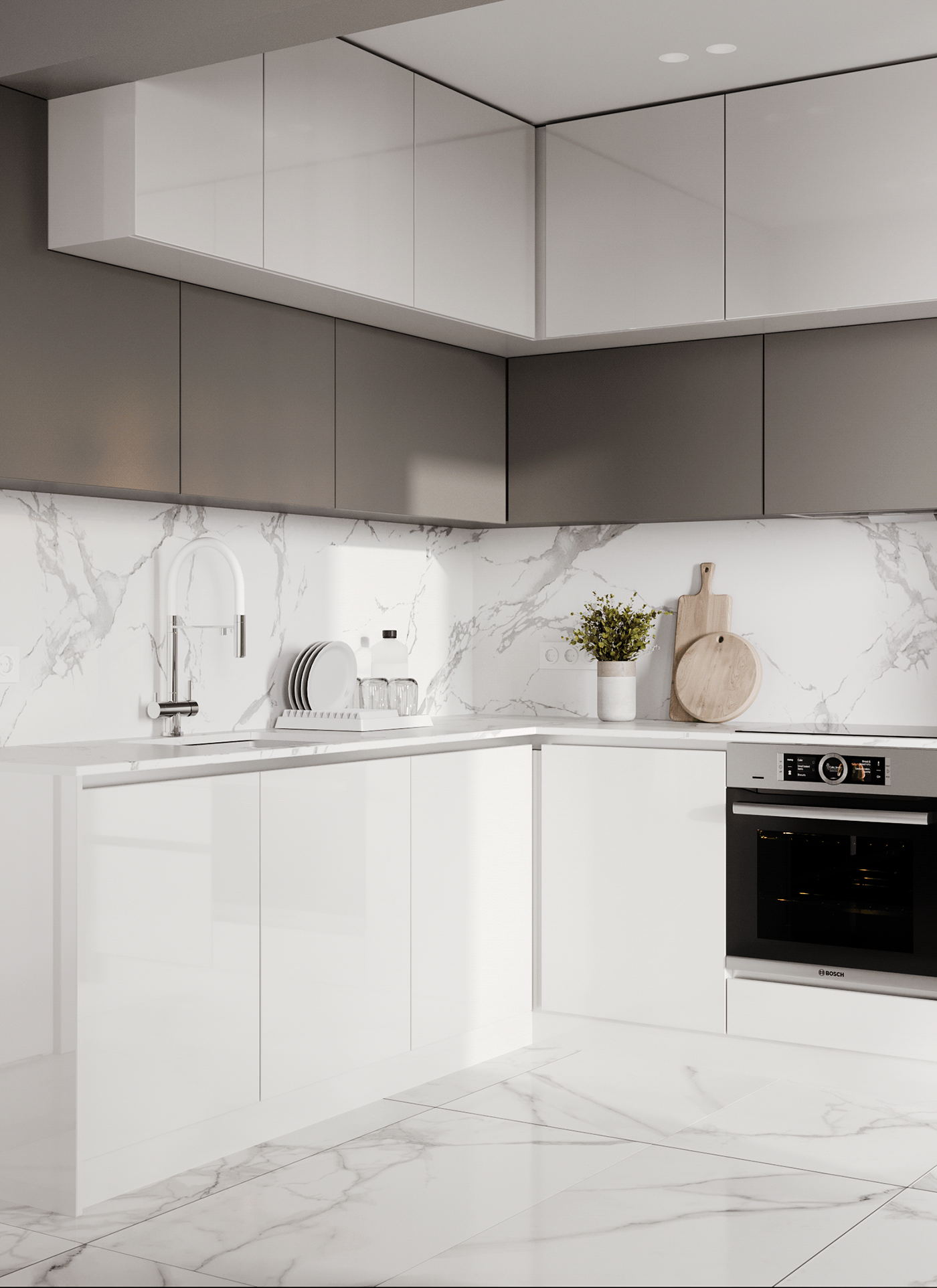 原木与高级灰 享受空间带来的欢畅-12