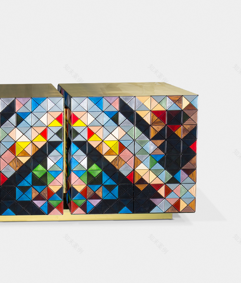 Pi·el Walnut Sideboard(像素胡桃木边柜)-7