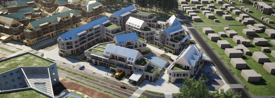 高密度和低层多功能木结构住宅区丨波兰比得哥什丨Damian Dominiczak-142