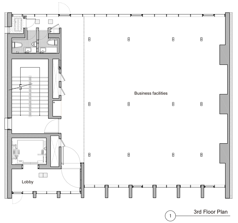 “竹塔”办公综合体丨韩国首尔丨UNSANGDONG Architects Cooperation-43