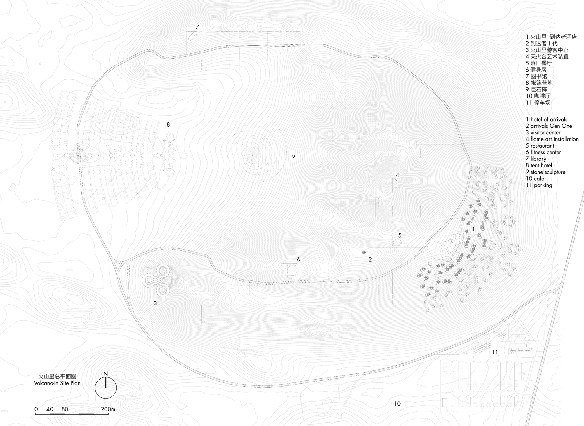 抵达大厅酒店内的火山丨中国锡林郭勒丨PLAT ASIA-58