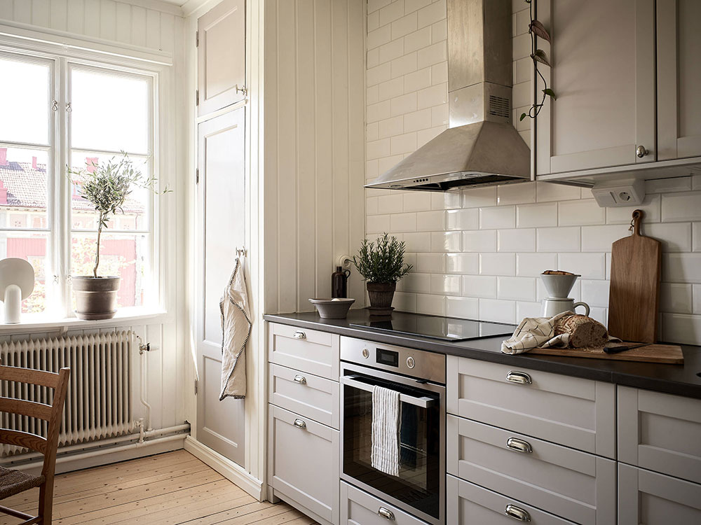 瑞典 60 平米温馨公寓，丰富纺织品打造舒适氛围-7