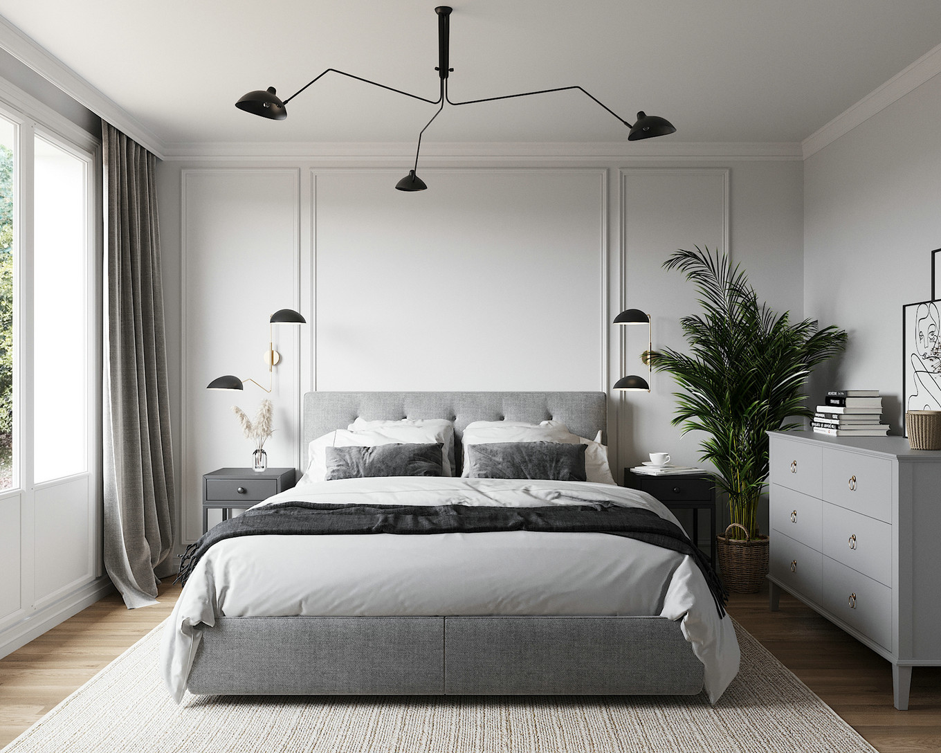 极简北欧 x 波西米亚 | 浪漫优雅的空间艺术-15