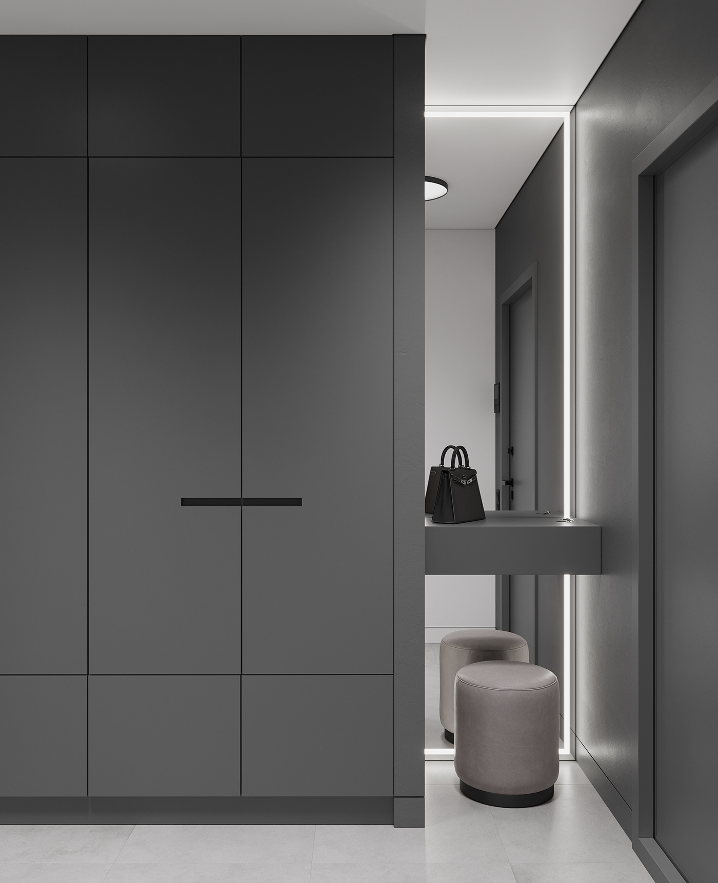 浅色系公寓设计 美的好高级！-1