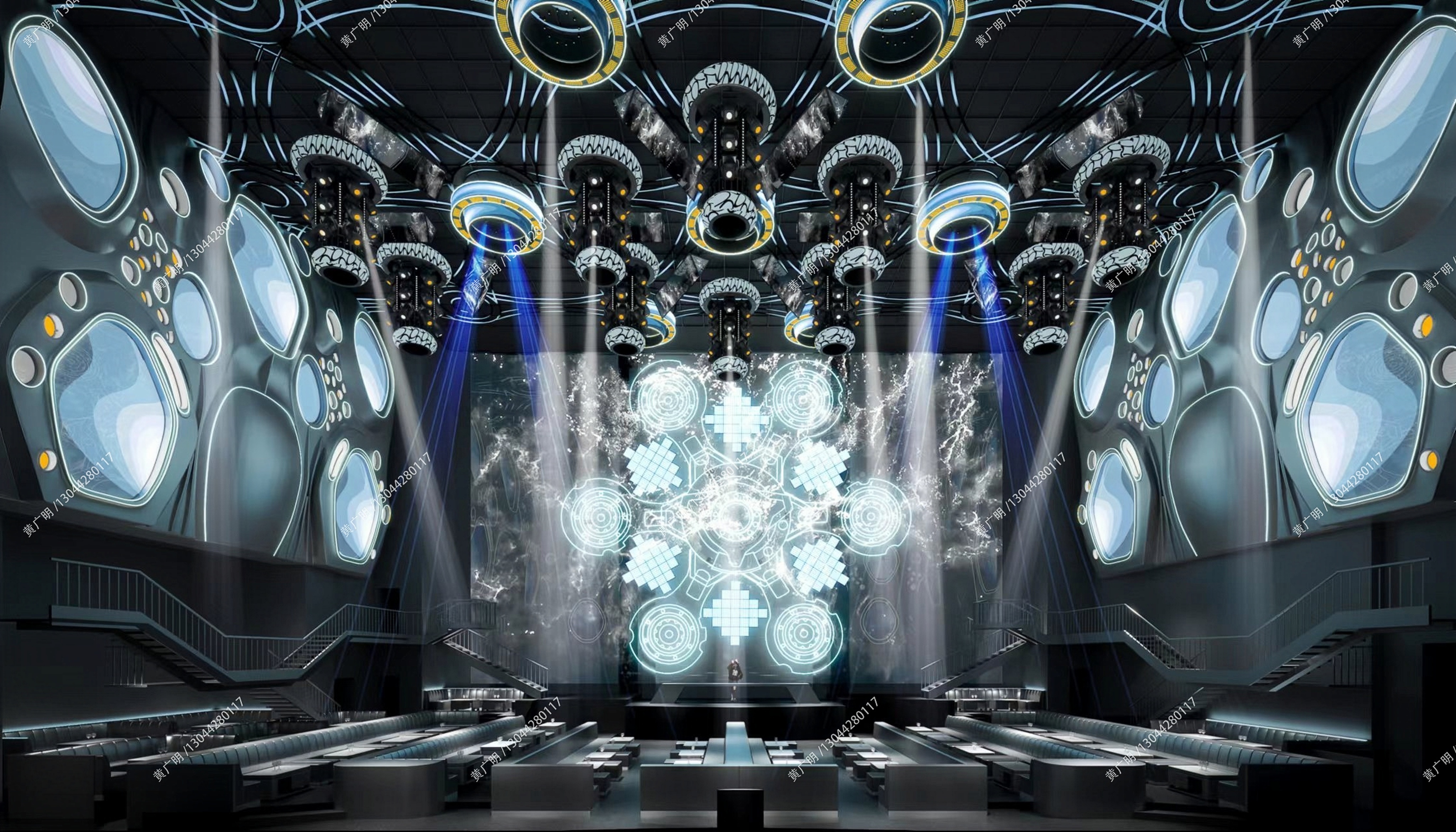 Byte Design赛博国际酒吧-14